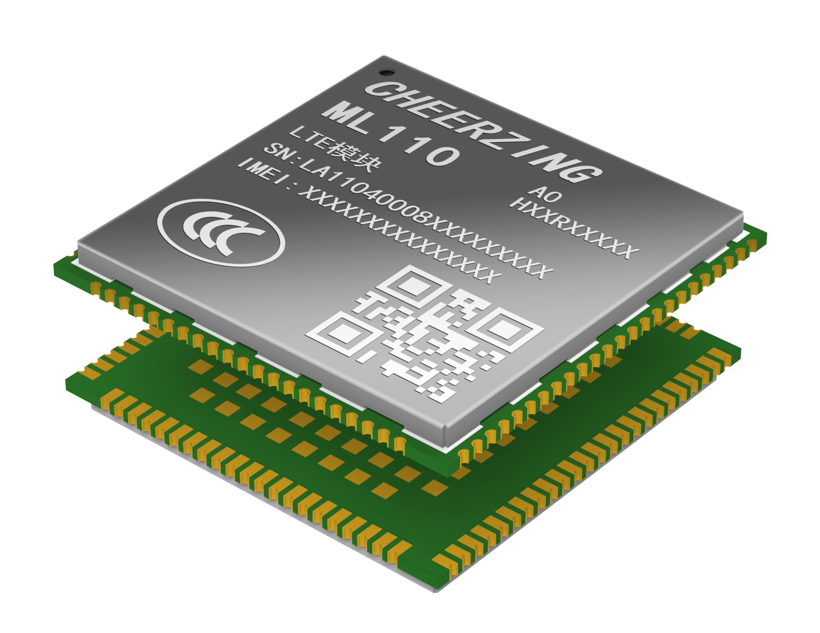 ML110 LTE Cat.1/LCC+LGA/多种通信协议/丰富的扩展接口